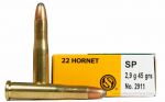 Click here to go to "22 Hornet Ammunition"