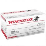 Winchester 45acp 230gr FMJ 100rds Ammo