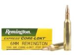 6mm Remington Ammunition