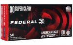 Federal AE 30 Super Carry 100gr FMJ 50rds