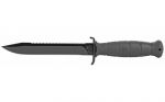 Glock Field Knife 6.5" w/ Saw Black