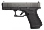 Glock 19 Gen 5 MOS 4" 9mm 15+1 Black Optic Rdy