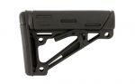 Hogue Collapsible Buttstock AR15 AR-15 Mil Spec Bl