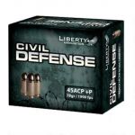 Liberty Civil Defense 45acp +P 78gr 20rds