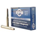 PPU 375 H&H 300gr Soft Point 20rds Ammunition