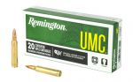 Remington UMC 223 55gr FMJ 20rds Ammunition