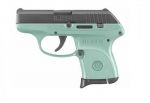 Ruger LCP 380acp Black / Turquoise
