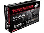Winchester 7mm-08 Rem 140gr Ballistic Silvertip