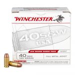 Winchester 40 S&W 165gr FMJ 200rds