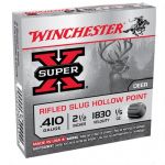Winchester Super X 410ga 2.5" Rifled Slugs 1/5 oz
